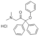 CAS 登录号:85603-35-6, 3-(二甲基氨基)-1,1-二苯基-1-苯氧基-2-丙酮盐酸盐