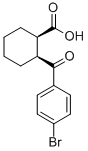 CAS#: 85603-41-4, cis-2-(4-Bromobenzoyl)-1-Cyclohexane-Carboxylic Acid