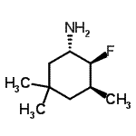 CAS#: 85623-64-9, (1S,2S,3S)-2-Fluoro-3,5,5-trimethylcyclohexanamine
