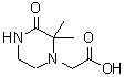 CAS 登录号：856437-83-7， (2,2-二甲基-3-氧代-1-哌嗪基)乙酸