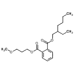 CAS 登录号：85661-32-1， 2-乙基己基3-甲氧基丙基邻苯二甲酸酯