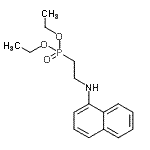 CAS 登录号：85665-68-5， 二乙基[2-(1-萘基氨基)乙基]膦酸酯