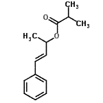 CAS#: 85665-80-1, (3E)-4-Phenyl-3-buten-2-yl 2-methylpropanoate