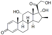 CAS#: 85700-75-0, 11alpha,17,21-Trihydroxy-16beta-Methylpregna-1,4-Diene-3,20-Dione
