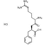 CAS#: 85713-14-0, (2R,5S)-5-Amino-2-benzyl-8-[(diaminomethylene)amino]-4-oxooctanoic acid hydrochloride (1:1)