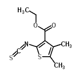 CAS#: 85716-85-4, Ethyl 2-isothiocyanato-4,5-dimethyl-3-thiophenecarboxylate