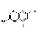 CAS 登录号：857179-49-8， N-(3,5-二甲基-1-氧代-2-吡嗪基)乙酰胺