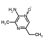 CAS 登录号：857183-38-1， 5-乙基-3-甲基-2-吡嗪胺1-氧化物