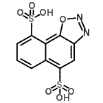 CAS#: 85720-96-3, Naphtho[2,1-d][1,2,3]oxadiazole-5,9-disulfonic acid