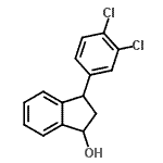 CAS#: 85720-99-6, 3-(3,4-Dichlorophenyl)-1-indanol