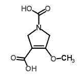 CAS#: 857207-62-6, 4-Methoxy-2,5-dihydro-1H-pyrrole-1,3-dicarboxylic acid