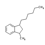 CAS#: 85721-19-3, 1-Hexyl-3-methylindane