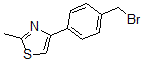 CAS#: 857283-95-5, 4-[4-(Bromomethyl)Phenyl]-2-Methyl-Thiazole