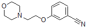 CAS 登录号：857284-09-4， 3-[2-(4-吗啉基)乙氧基]-苯甲腈