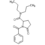 CAS#: 85760-90-3, 1-Benzoyl-5-oxo-N,N-dipropylprolinamide