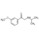 CAS 登录号：857724-35-7， 2-(异丙基氨基)-1-(3-甲氧基苯基)乙酮