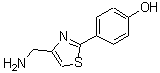 CAS#: 858009-29-7, 4-[4-(Aminomethyl)-1,3-thiazol-2-yl]phenol