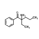 CAS#: 858184-47-1, 2-Amino-2-ethyl-1-phenyl-1-pentanone
