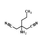 CAS#: 858252-06-9, 3-Amino-3-propylpentanedinitrile