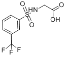 CAS#: 85845-02-9, N-[[3-(Trifluoromethyl)Phenyl]Sulfonyl]-Glycine