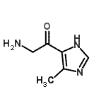 CAS 登录号：858489-26-6， 2-氨基-1-(4-甲基-1H-咪唑-5-基)乙酮