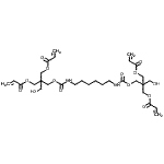 CAS#: 85865-98-1, 2,17-Bis[(acryloyloxy)methyl]-2,17-bis(hydroxymethyl)-5,14,20-trioxo-4,15,19-trioxa-6,13-diazadocos-21-en-1-yl acrylate