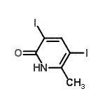 CAS#: 858851-91-9, 3,5-Diiodo-6-methyl-2(1H)-pyridinone