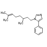 CAS#: 85889-74-3, 1-(3,7-Dimethyl-6-octen-1-yl)-5-phenyl-1H-imidazole