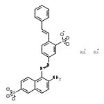 CAS#: 85895-95-0, Disodium 6-amino-5-({4-[(E)-2-phenylvinyl]-3-sulfonatophenyl}diazenyl)-2-naphthalenesulfonate