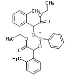 CAS#: 85905-72-2, 5,9-Bis(2-methylphenyl)-4,10-dioxo-7-phenyl-3,6,8,11-tetraoxa-7-silatridecan-7-yl