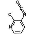 CAS 登录号：85915-44-2， 2-氯-3-异氰酸吡啶