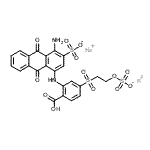 CAS#: 85940-62-1, Potassium sodium 1-amino-4-[(2-carboxy-5-{[2-(sulfonatooxy)ethyl]sulfonyl}phenyl)amino]-9,10-dioxo-9,10-dihydro-2-anthracenesulfonate (1:1:1)