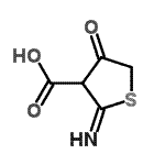 CAS#: 859492-46-9, 2-Imino-4-oxotetrahydro-3-thiophenecarboxylic acid
