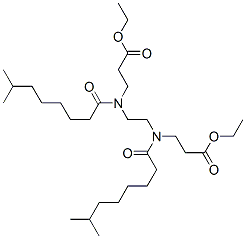 CAS#: 85958-95-8, N,N'-1,2-Ethanediylbis[N-(1-Oxoisononyl)-beta-Alanine] Diethyl Ester