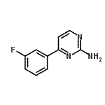 CAS#: 85979-48-2, 4-(3-Fluorophenyl)-2-pyrimidinamine