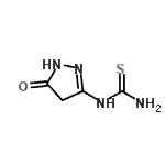 CAS#: 859802-49-6, 1-(5-Oxo-4,5-dihydro-1H-pyrazol-3-yl)thiourea