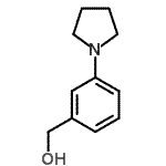 CAS#: 859850-72-9, [3-(1-Pyrrolidinyl)phenyl]methanol