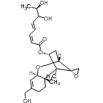 CAS#: 86023-75-8, (4alpha,6beta)-16-Hydroxy-12,13-epoxytrichothec-9-en-4-yl (2Z,4E,7R)-6,7-dihydroxy-2,4-octadienoate