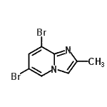 CAS#: 860260-49-7, 6,8-Dibromo-2-methylimidazo[1,2-a]pyridine