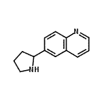 CAS#: 860299-05-4, 6-(2-Pyrrolidinyl)quinoline