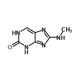 CAS 登录号：860408-98-6， 8-(甲基氨基)-1,3-二氢-2H-嘌呤-2-酮