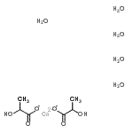 CAS#: 86042-51-5, Calcium 2-hydroxypropanoate hydrate (1:2:5)