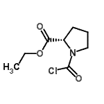 CAS#: 86050-92-2, Ethyl 1-(chlorocarbonyl)-L-prolinate