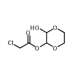CAS#: 860541-50-0, 3-Hydroxy-1,4-dioxan-2-yl chloroacetate