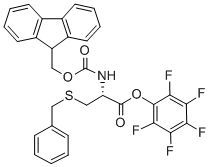 CAS#: 86060-95-9, N-[(9H-Fluoren-9-ylmethoxy)carbonyl]-S-(phenylmethyl)-L-Cysteine pentafluorophenyl ester