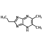 CAS#: 860722-35-6, 2-Ethyl-5,6-dimethyl-1H-imidazo[4,5-b]pyrazine
