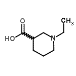 CAS#: 861071-98-9, 1-Ethyl-3-piperidinecarboxylic acid