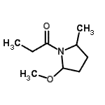 CAS 登录号：861384-72-7， 1-(2-甲氧基-5-甲基-1-吡咯烷基)-1-丙酮