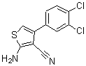CAS 登录号：861407-95-6， 2-氨基-4-(3,4-二氯苯基)-3-噻吩甲腈