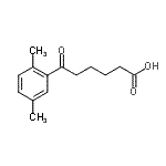 CAS 登录号：861556-61-8， 6-(2,5-二甲基苯基)-6-氧代己酸